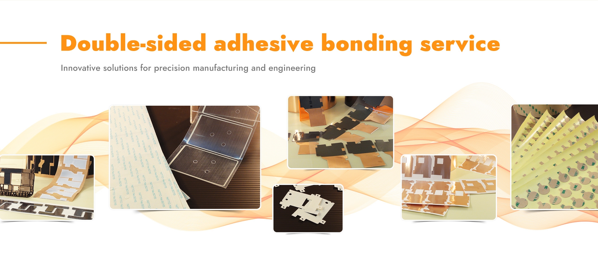 Double-sided adhesive bonding service